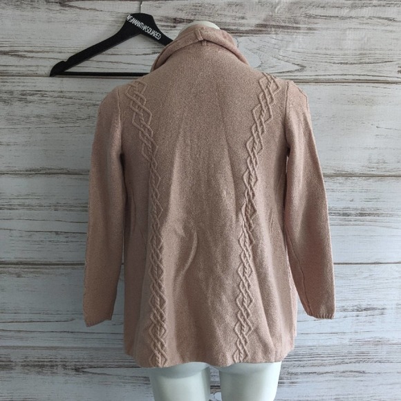 Lemon Tart Dusty Rose Pink Cardigan sz xs - Picture 4 of 4